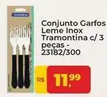 Tonin Superatacado Inox - conjunto leme tramontina oferta
