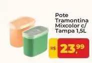 Tonin Superatacado Tramontina - pote mixcolor c/tampa oferta