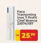 Tonin Superatacado Tramontina - faca inox 7 profit chef branca oferta