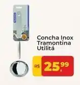 Tonin Superatacado Inox - concha tramontina utilita oferta