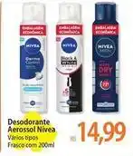 Atacadão Nivea - desodorante aerossol oferta
