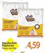 Atacadão Piquitucho - algodao bola oferta