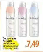 Atacadão Herbissimo - desodorante aerossol oferta