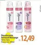 Atacadão Monange - desodorante aerossol oferta