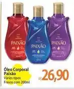 Atacadão Paixão - óleo corporal oferta