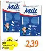 Atacadão Mili - hastes flexiveis oferta