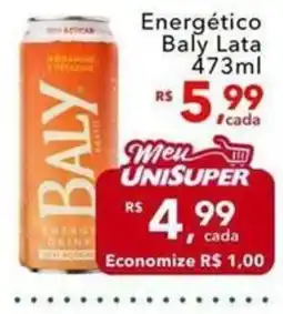 UniSuper Energético Baly Lata oferta