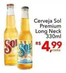 UniSuper Cerveja Sol Premium Long Neck oferta