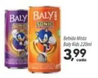 Bebida Mista Baly Kids
