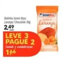 Asun Bolinho seven boys laranja chocolate oferta