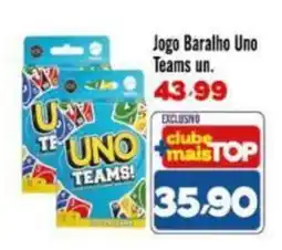 Rede Top Jogo Baralho Uno Teams oferta