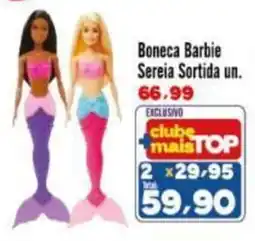 Rede Top Boneca barbie sereia sortida un. oferta