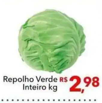 UniSuper Repolho Verde Inteiro oferta