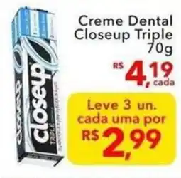 UniSuper Creme Dental Closeup Triple oferta
