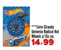 Rede Top Livro ciranda universo radical hot wheels oferta