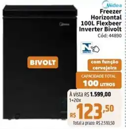 Deltasul Freezer Horizontal Flexbeber Inverter Bivolt oferta