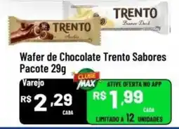 Max Atacadista Wafer de Chocolate Trento Sabores oferta