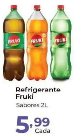 Super Kan Refrigerante Fruki Sabores oferta
