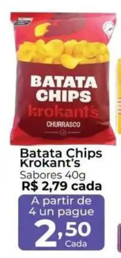 Super Kan Batata chips krokant's oferta