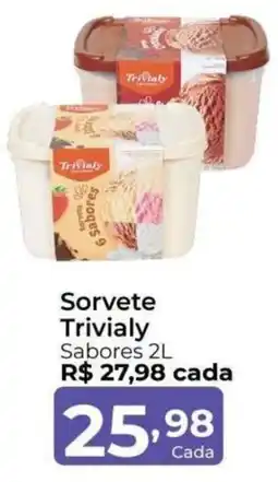 Super Kan Sorvete Trivialy Sabores oferta