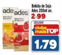 Rede Top Bebida de Soja Ades oferta