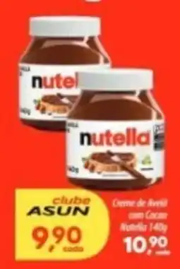 Asun Creme de Avelã com Cacau oferta