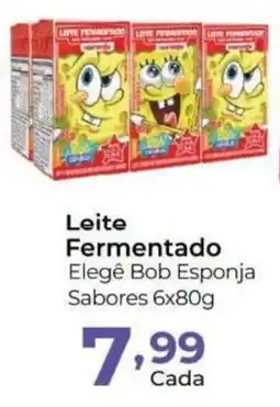 Super Kan Leite fermentado elegê bob esponja oferta