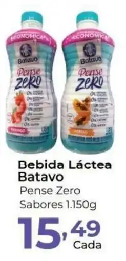 Super Kan Bebida Láctea Batavo Pense Zero Sabores oferta