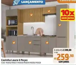Deltasul Cozinha laura 6 peças oferta