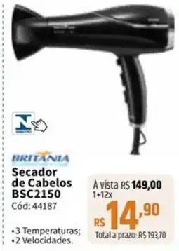Deltasul Secador de Cabelos BSC2150 oferta