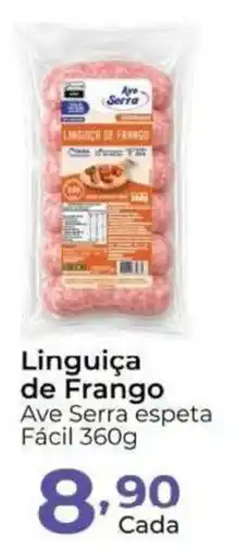 Super Kan Linguiça de Frango Ave Serra espeta oferta
