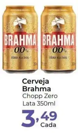 Super Kan Cerveja Brahma Chopp Zero oferta