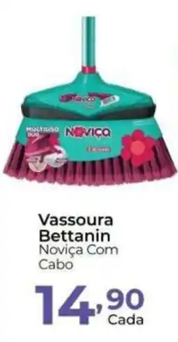 Super Kan Vassoura Bettanin Noviça Com Cabo oferta