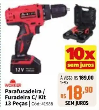 Parafusadeira / Furadeira C/ Kit