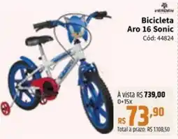Deltasul Bicicleta aro 16 sonic oferta