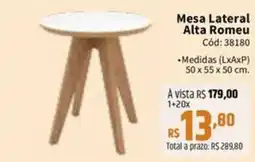 Deltasul Mesa Lateral Alta Romeu oferta