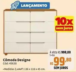 Deltasul Cômoda Designe oferta