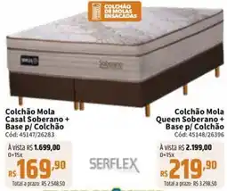 Deltasul Colchão Mola Casal Soberano oferta