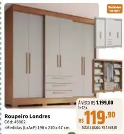 Deltasul Roupeiro Londres oferta