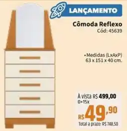 Deltasul Cômoda Reflexo oferta