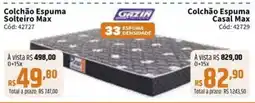Deltasul Colchão Espuma Solteiro Max oferta