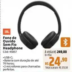 Deltasul Fone de Ouvido Sem Fio Headphone oferta