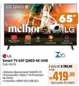 Deltasul Smart TV 65P QNED 4K UHD oferta