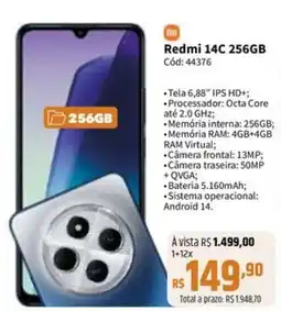 Deltasul Redmi 14C 256GB oferta