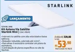 Deltasul Kit Antena Via Satélite Starlink Mini oferta