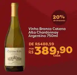 Mercadinhos São Luiz Vinho Branco Catena Alta Chardonnay Argentino oferta