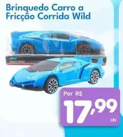 Supermercados Baklizi Brinquedo Carro a Fricção Corrida Wild oferta