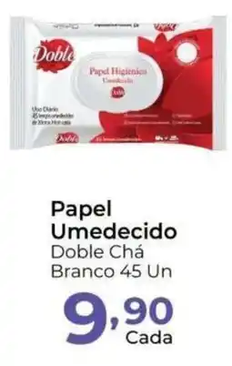 Super Kan Papel Umedecido Doble Chá Branco oferta