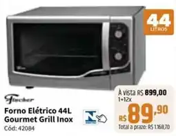Deltasul Forno elétrico gourmet grill inox oferta
