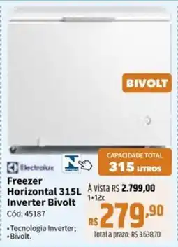 Deltasul Freezer Horizontal Inverter Bivolt oferta